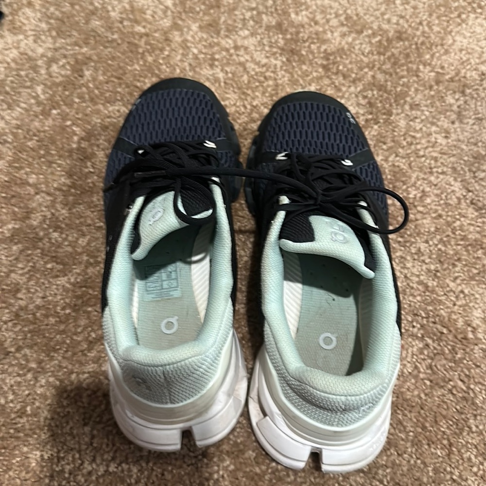 on cloud shoes